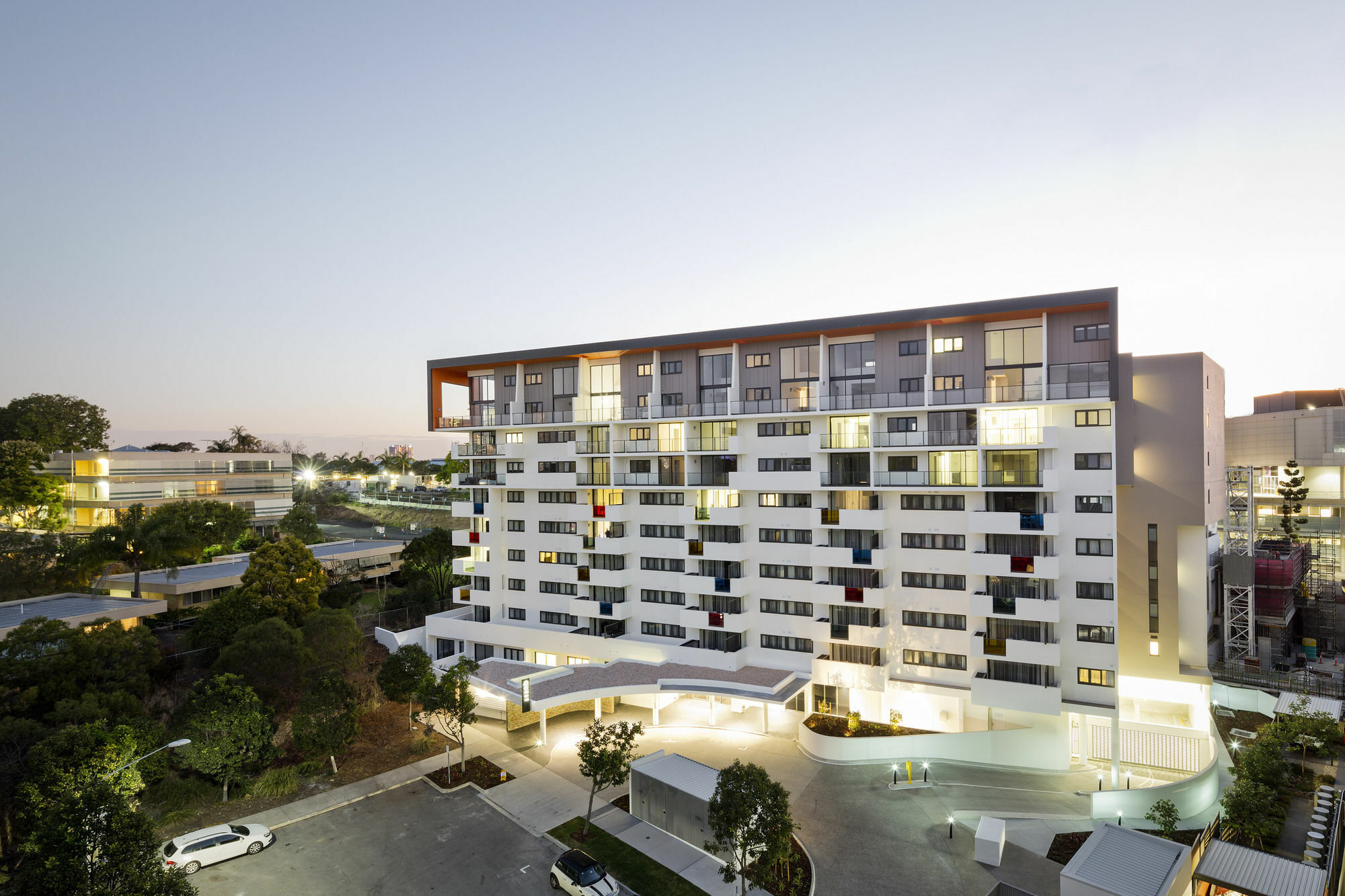 Quest Kelvin Grove Aparthotel Brisbane Exteriör bild